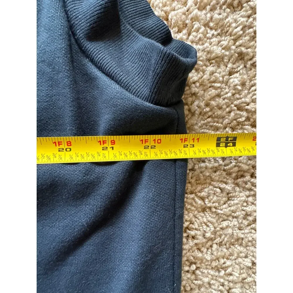 Vintage 90s Muleskins USA Thermal Zip Hooded Vest L Modern Nunya Print